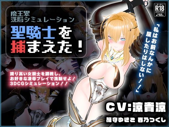 【同人ネタバレ】【CV:涼貴涼、篠守ゆきこ、春乃つくし】聖騎士を捕まえた！【魔王軍洗脳シミュレーション】