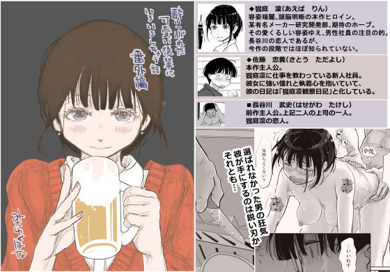 【同人ネタバレ】酔いつぶれた可愛い後輩にいろいろしちゃう話 番外編