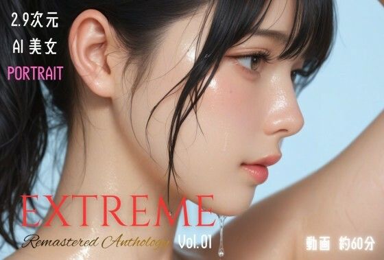 【同人ネタバレ】2.9次元AI美女 PORTRAIT EXTREME Remastered Anthology VOL.01 AI SEX 動画集