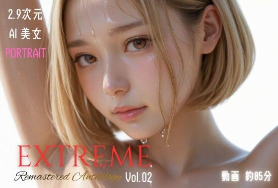 【同人ネタバレ】2.9次元AI美女 PORTRAIT EXTREME Remastered Anthology VOL.02 AI SEX 動画集