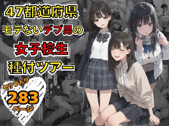 【同人ネタバレ】47都道府県 デブ男の女子校生種付ツアー