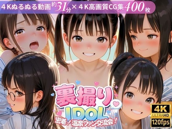 【同人ネタバレ】裏撮りIDOL vol.9 〜密着！温泉ファン交流会！〜