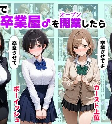 【同人ネタバレ】クラスで【処女卒業屋】を開業したら
