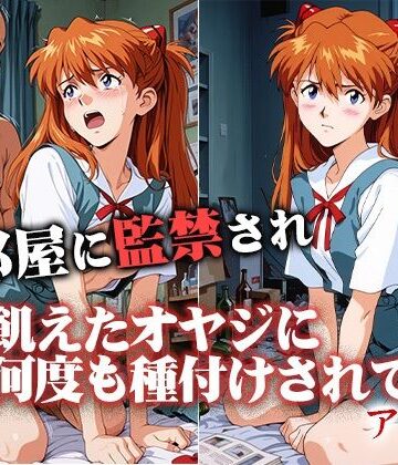 【同人ネタバレ】汚部屋に監禁され飢えたオヤジに何度も種付けされて アスカ