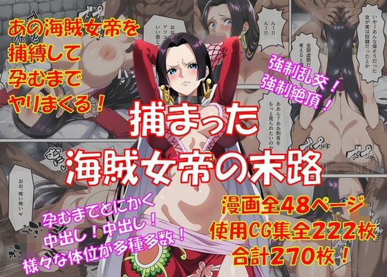 【同人ネタバレ】捕まった海賊女帝の末路