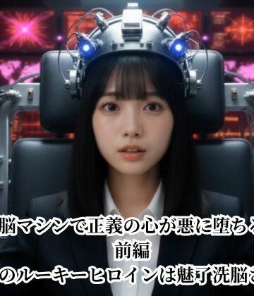 【同人ネタバレ】洗脳マシンで正義の心が悪に堕ちる話 前編 〜期待のルーキーヒロインは魅了洗脳される〜