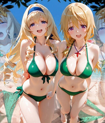 【同人ネタバレ】ビーチで出会った美女をナンパしてメス堕ちさせた話 I○