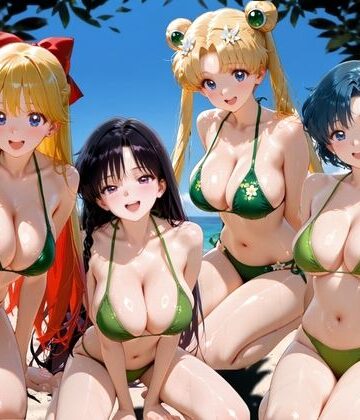 【同人ネタバレ】ビーチで出会った美女をナンパしてメス堕ちさせた話 セー○ームーン