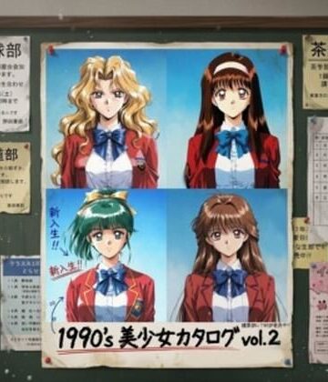 【同人ネタバレ】1990s 美少女カタログ vol.2