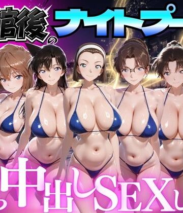 【同人ネタバレ】閉館後のナイトプールでひたすら中出しSEXした話 Vol.5