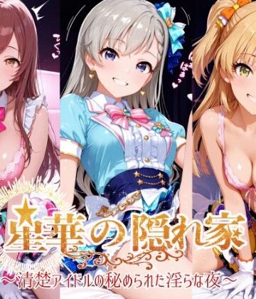 【同人ネタバレ】星華の隠れ家 〜清楚アイドルの秘められた淫らな夜〜久●楓 城●崎莉嘉 大●甘奈編