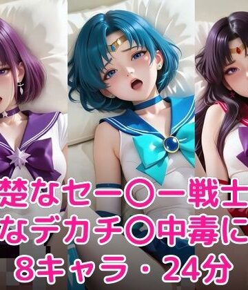 【同人ネタバレ】清楚なセー〇ー戦士を淫乱なデカチ〇中毒にする
