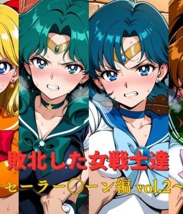 【同人ネタバレ】敗北した女戦士達〜セーラー◯ーン編 vol.2〜