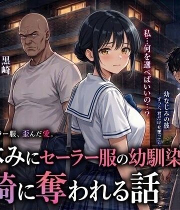 【同人ネタバレ】夏休みにセーラー服の幼馴染を、黒崎に犯●れ中出しされ続ける話