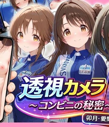 【同人ネタバレ】透視カメラ〜コンビニの秘密〜 卯月・愛梨・文香編