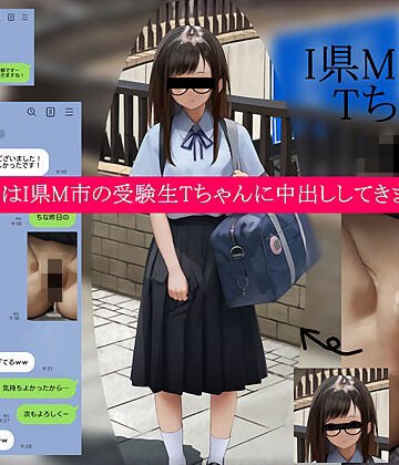 【同人ネタバレ】今回はI県M市の受験生Tちゃんに中出ししてきました。【2月10日まで高画質マン写＆本人目線モザイク無し画像付き】