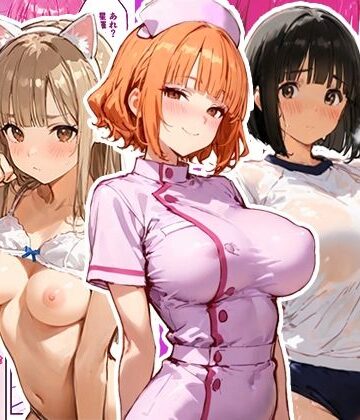 【同人ネタバレ】3姉妹の妹たちがコスプレで兄を誘惑してハーレムえっち！
