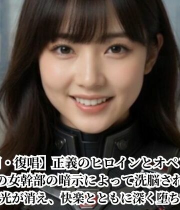 【同人ネタバレ】【虚ろ目・復唱】正義のヒロインとオペレーターが悪の女幹部の暗示によって洗脳される話〜瞳から光が消え、快楽とともに深く堕ちていく〜