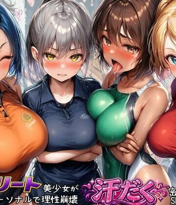 【同人ネタバレ】アスリート美少女たちが卑猥なパーソナルで理性崩壊！汗だく密着SEX