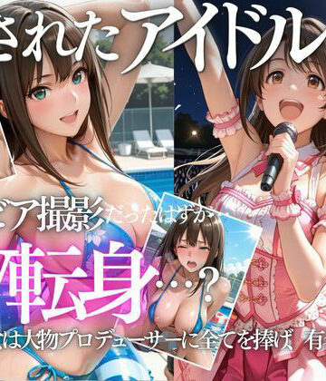 【同人ネタバレ】清楚系アイドルの初グラビア撮影…実は騙されて生中出しAVに転落