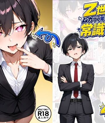 【同人ネタバレ】【男の娘×催●】〜Z世代のムカつく年下オス上司を常識改変〜