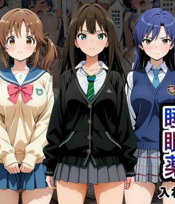 【同人ネタバレ】クラスの子に睡眠薬入れて種付けセックスした話 〜アイ〇ス編〜