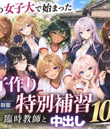 【同人ネタバレ】田舎の女子大で始まった子作り特別補習 〜臨時教師の濃厚中出し10連発〜