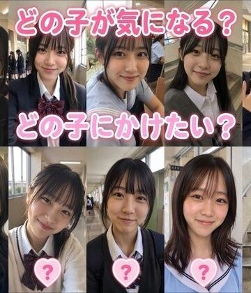 【同人ネタバレ】舌上射精第1弾かわいい10人の女の子達