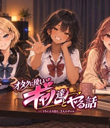 【同人ネタバレ】オタクに優しいギャル達とヤる話
