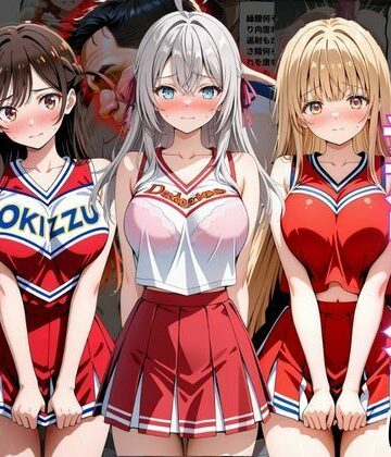【同人ネタバレ】交際がバレたチアリーダーにお仕置き種付けした話〜ア〇リャ、千〇、真〇編〜