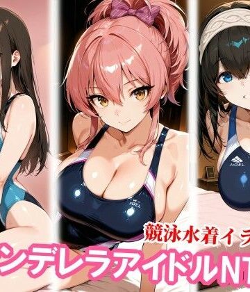 【同人ネタバレ】競泳水着のシンデレラアイドル3人、種付けおじさんに堕ちる