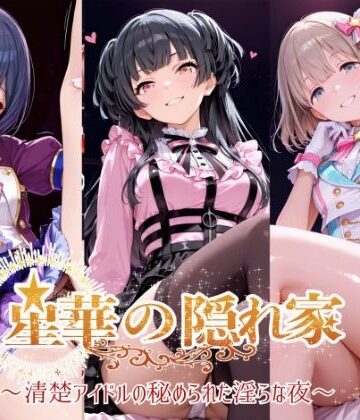 【同人ネタバレ】星華の隠れ家 〜清楚アイドルの秘められた淫らな夜〜芹●あさひ・黛●優子・杜●凛世 編