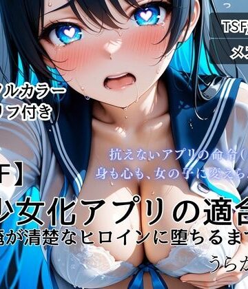 【同人ネタバレ】【TSF】美少女化アプリの適合者〜俺が清楚なヒロインに堕ちるまで〜