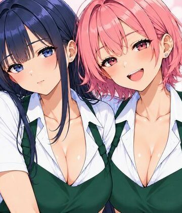 【同人ネタバレ】バイト先ハーレム イメチェンしたらギャルと清楚な同僚とえっちな生活になった話