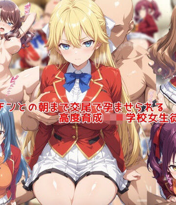【同人ネタバレ】ヤリチンとの朝まで交尾で孕ませられる高度育成〇等学校女生徒達2