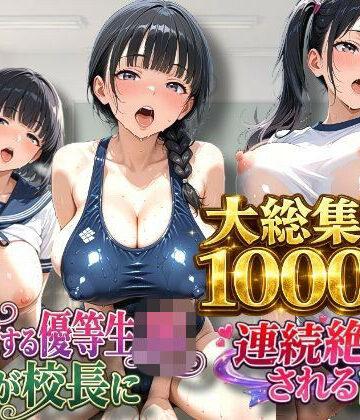 【同人ネタバレ】【総集編】【3作品収録】【1000枚収録】〜挑発する優等生JKが校長に連続絶頂される話 総集編 vol.1〜