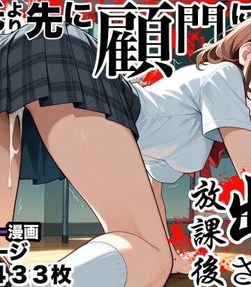 【同人ネタバレ】彼氏より先に顧問に中出しされた放課後