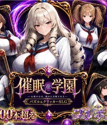 【同人ネタバレ】【催○アプリで巨乳ヒロイン6人とやり放題】催○学園 今日からお前はメス奴○ 〜巨乳ヒロイン6人洗脳調教記録〜